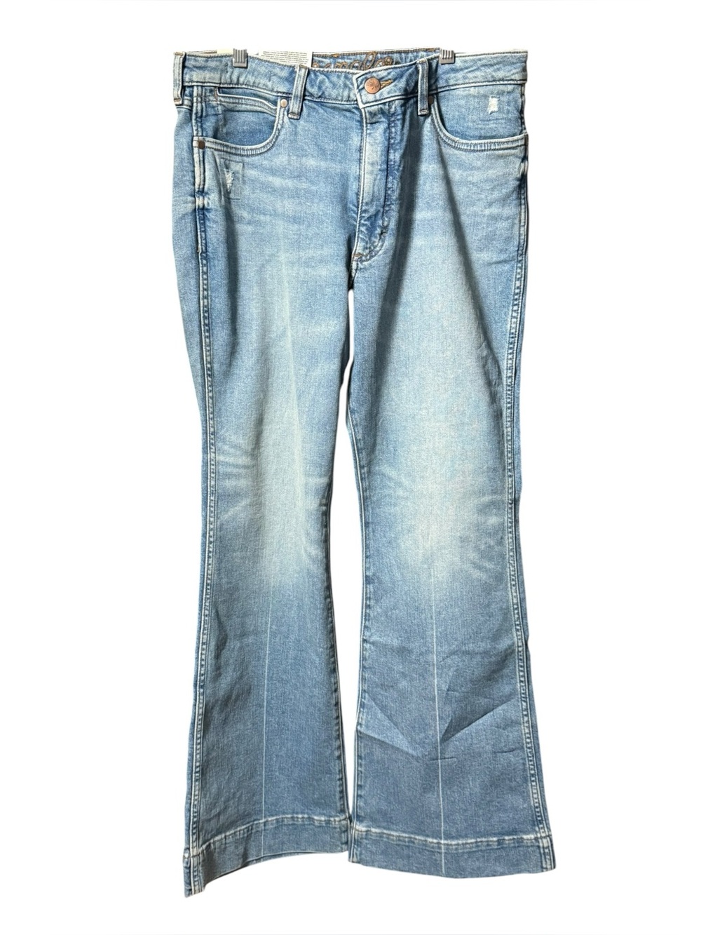 Wrangler Retro Flare Jeans Light Wash Bootcut 32x32 NWT - Picture 2 of 6